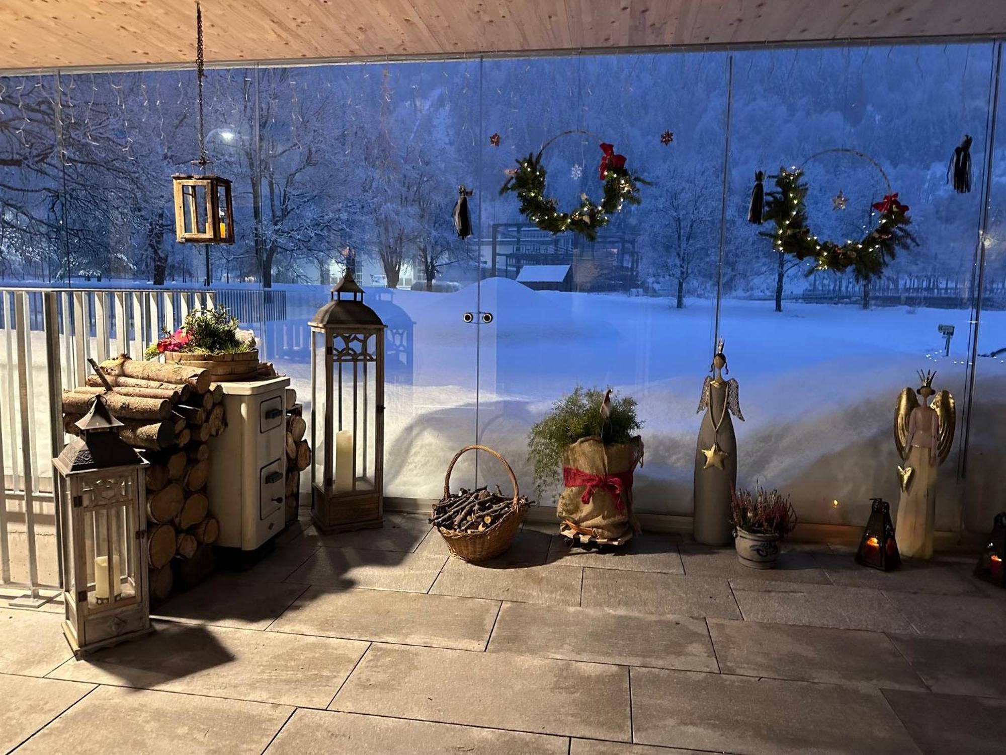 Haus Am Rain Bed & Breakfast Partenen Exterior photo